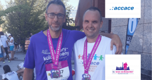 Accace Hungary participates on half marathon for good cause